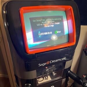 Sega Dreamcast Kiosk Display